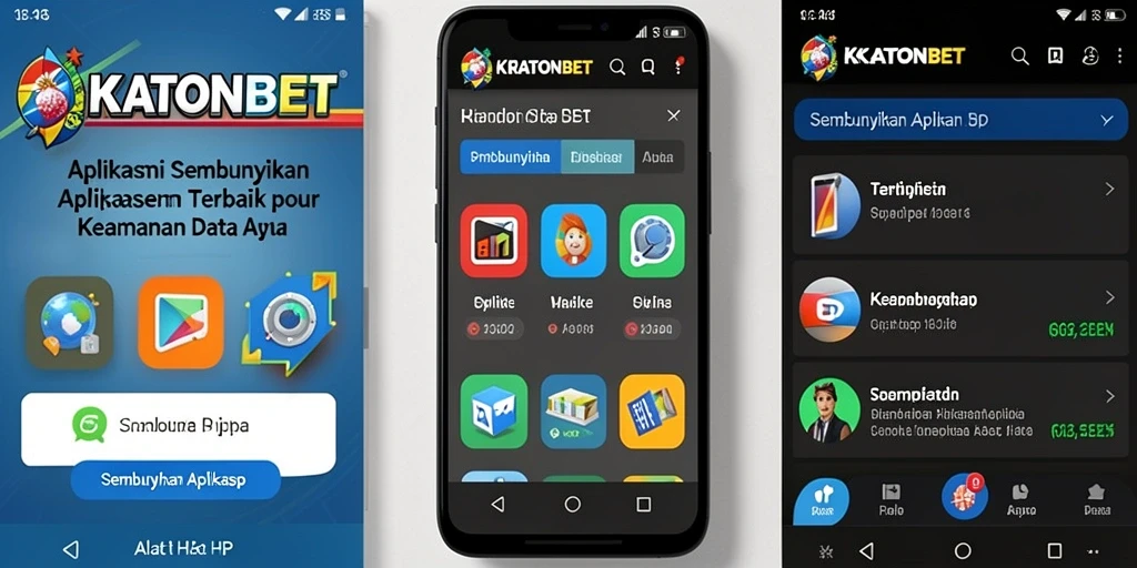 Tampilan antarmuka KRATONBET yang sederhana dan fungsional untuk menyembunyikan aplikasi.