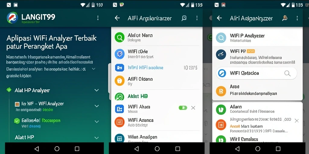 Antarmuka pengguna LANGIT99 yang intuitif menunjukkan jaringan WiFi dengan jelas.