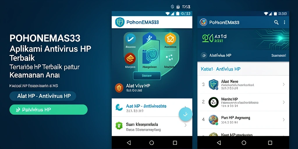 Tampilan antarmuka POHONEMAS33 yang user-friendly dan fungsional.